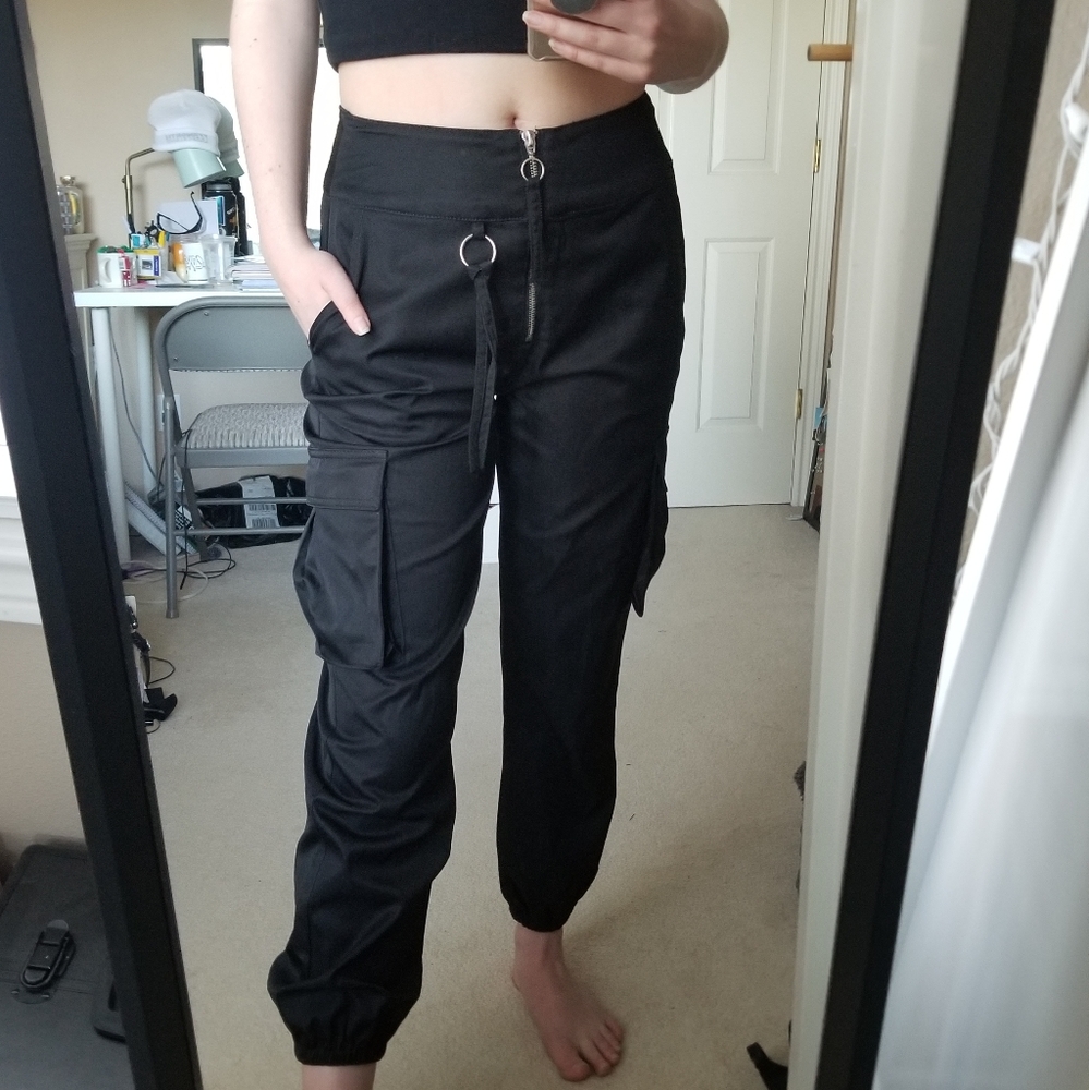 Black Utility Pants